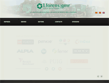 Tablet Screenshot of llorensgmr.com